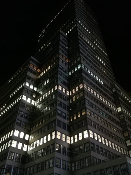 Skyscraper by night huawei p9