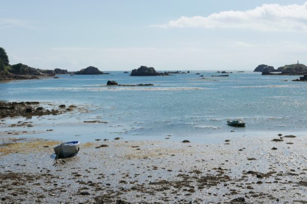 Boat in low tide pana lx100